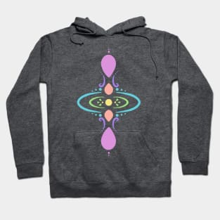 Groovy Mindfulness Symbol Hoodie